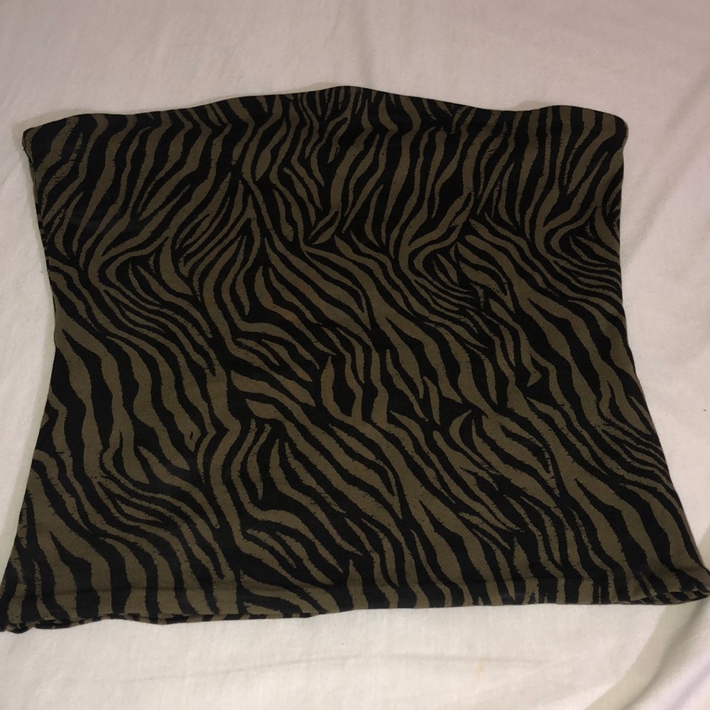 Printed tube top
